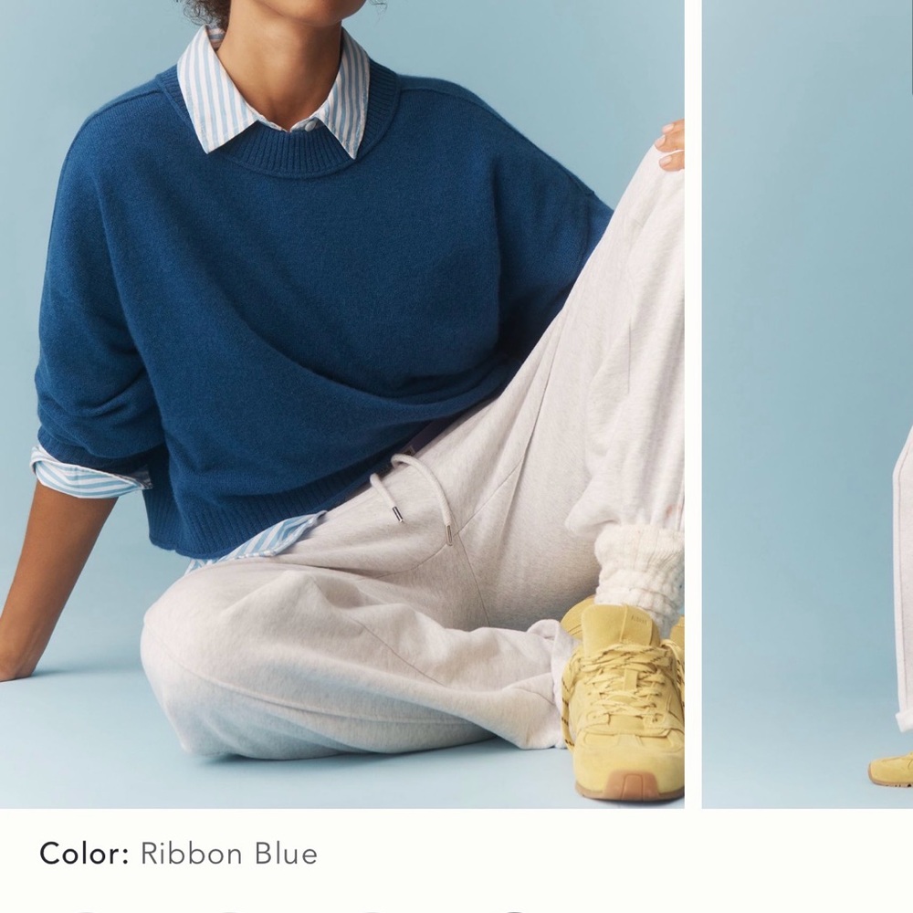 Anthropologie The Goldie Cashmere Long-Sleeve Sweater - NEW WITHOUT TAGS - Picture 4 of 5